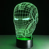 Iron Man 3d Led Lamp