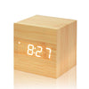USB/AAA Powered Cube LED Digital Alarm Clock
