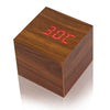 USB/AAA Powered Cube LED Digital Alarm Clock