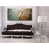 Unframed Oil Painting Set Flower Tree for Home Living Room, Bedroom