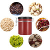 Large Airtight Stainless Steel Vacuum Sealed Coffee Canister for Ground or Whole Beans
