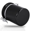 Large Airtight Stainless Steel Vacuum Sealed Coffee Canister for Ground or Whole Beans