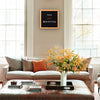 Wooden Frame Black Felt Message Board Changeable Signs with Letters And Numbers Display Any Message
