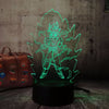 Seven Dragon Ball Son Goku Amroe 3D LED Lamp