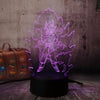 Seven Dragon Ball Son Goku Amroe 3D LED Lamp