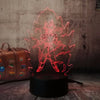 Seven Dragon Ball Son Goku Amroe 3D LED Lamp