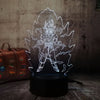 Seven Dragon Ball Son Goku Amroe 3D LED Lamp