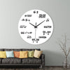 Creative Mathematical Formula Wall Clock For Home Decor, Teacher Gift