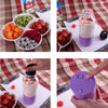 500ml Portable Juicer Cup USB Rechargeable Electric Automatic Bingo Vegetables Fruit Juice Mixer Bottle