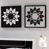 3D Modern Mirror Flowers Vinyl Removable Wall Sticker Decal Home Decor Art DIY