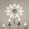 3D Modern Mirror Flowers Vinyl Removable Wall Sticker Decal Home Decor Art DIY