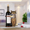 Cat Wine Rack Cork Container - Kitchen  Bottle Wine Holder