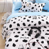 1.2m 2.2m Dairy Cow Pattern 4 Pcs Bedding Sets
