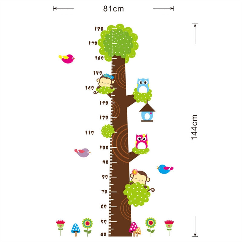 removable-diy-pvc-cartoon-kids-height-measure-ruler-nursery-growth-cha-homewarer for Free Printable Printable Height Chart For Wall In Cm Removable DIY PVC Cartoon Kids Height Measure Ruler Nursery Growth Cha | HOMEWARER for Free Printable Printable Height Chart For Wall In Cm