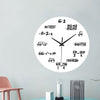 Creative Mathematical Formula Wall Clock For Home Decor, Teacher Gift