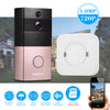 HD 720P Video Doorbell with Android and IOS APP Remote Control